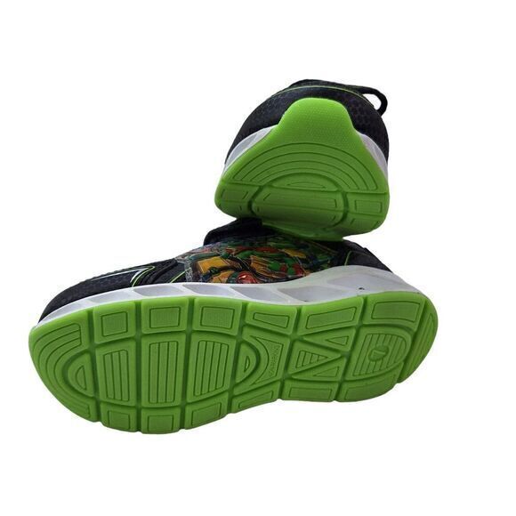 TMNT Teenage Mutant‎ Ninja Turtles Boys Sneakers Toddlers Size 7 Light-up Shoes - Picture 10 of 16
